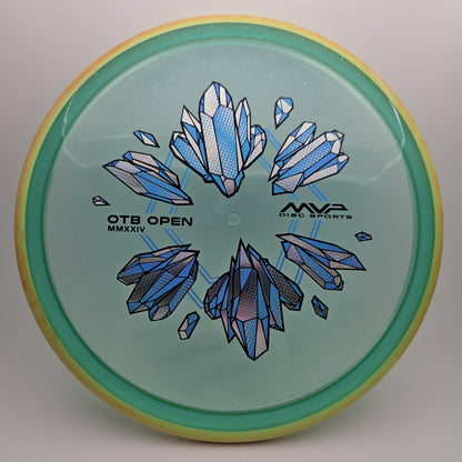 #5820 172g Teal / Yellow, OTB Open 2024 Proton Soft Hex