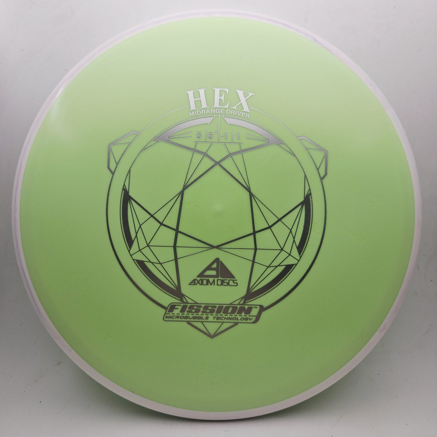 #19860 156g Green / White Fission Hex