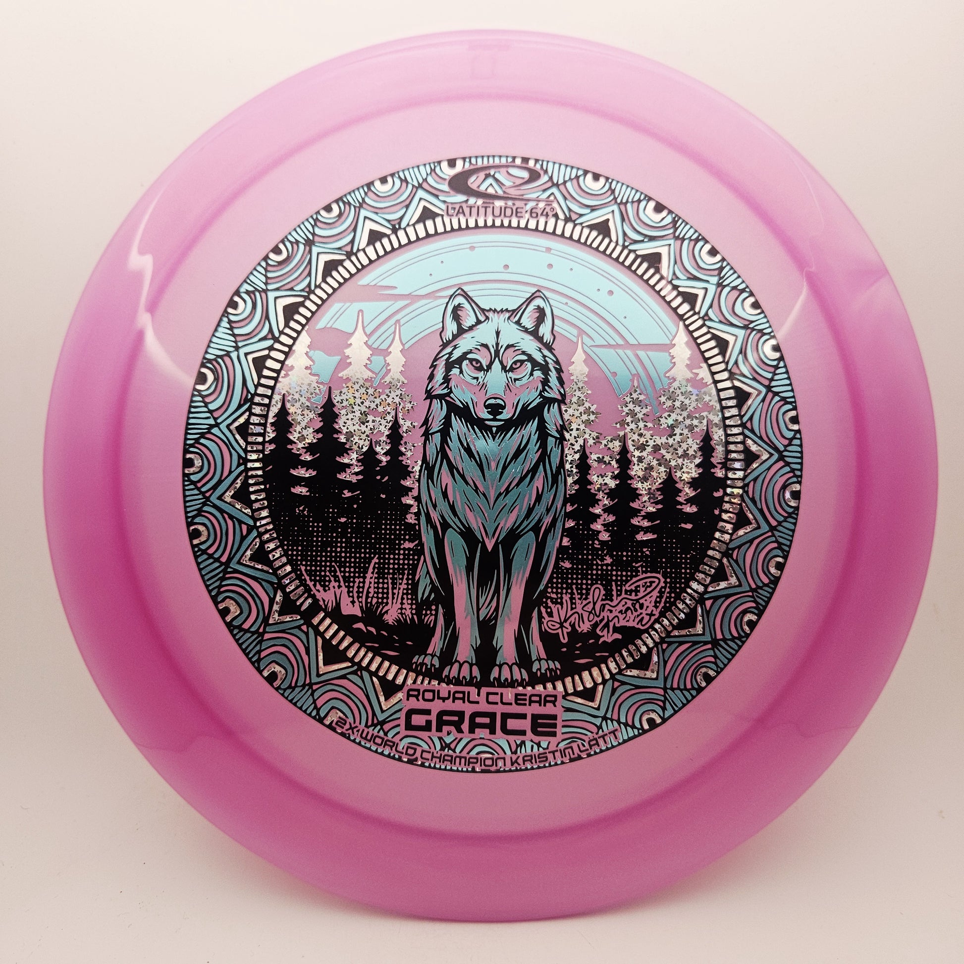 #18811 173g Purple, Kristin Latt Team Series Royal Clear Grace - Kristin Latt Team Series