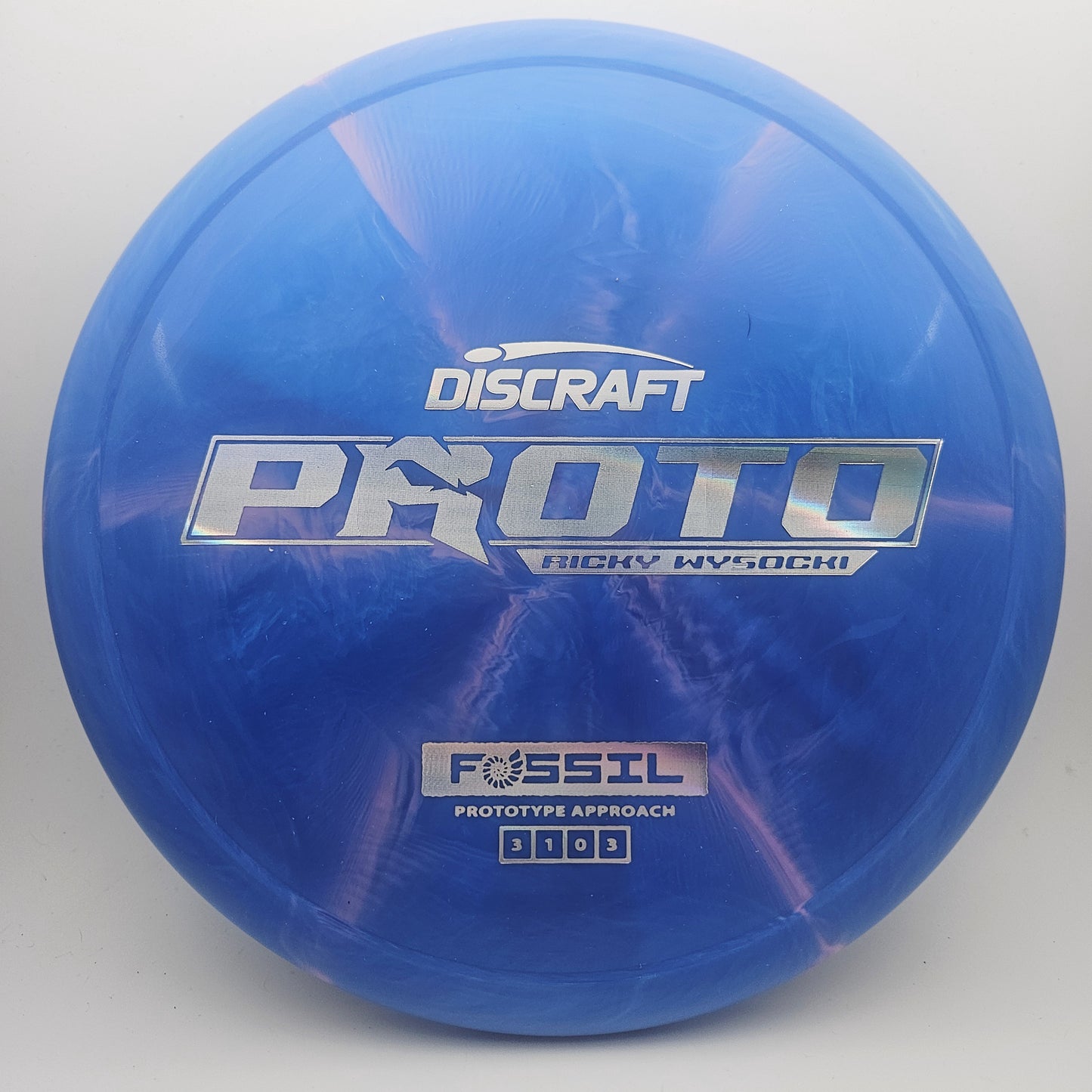 #18259 173-174g Blue, Ricky Wysocki Prototype Fossil - Ricky Wysocki