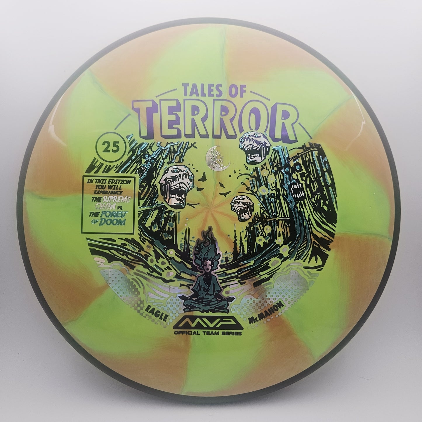 #15486 175g Green / Orange, Tales of Terror - Halloween 2025 - Eagle McMahon Cosmic Neutron Ohm