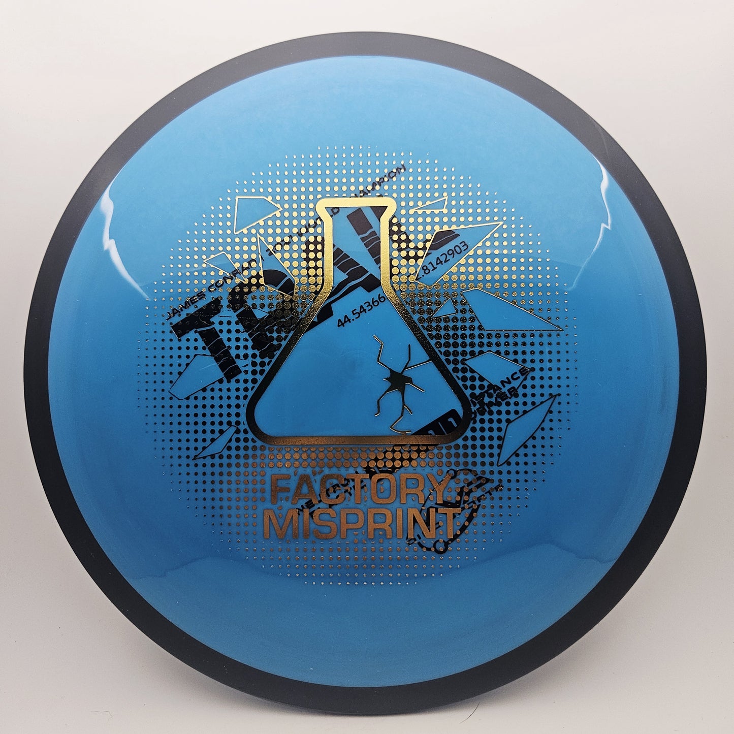 #13537 175g Blue, Misprint Neutron Trail - Misprint