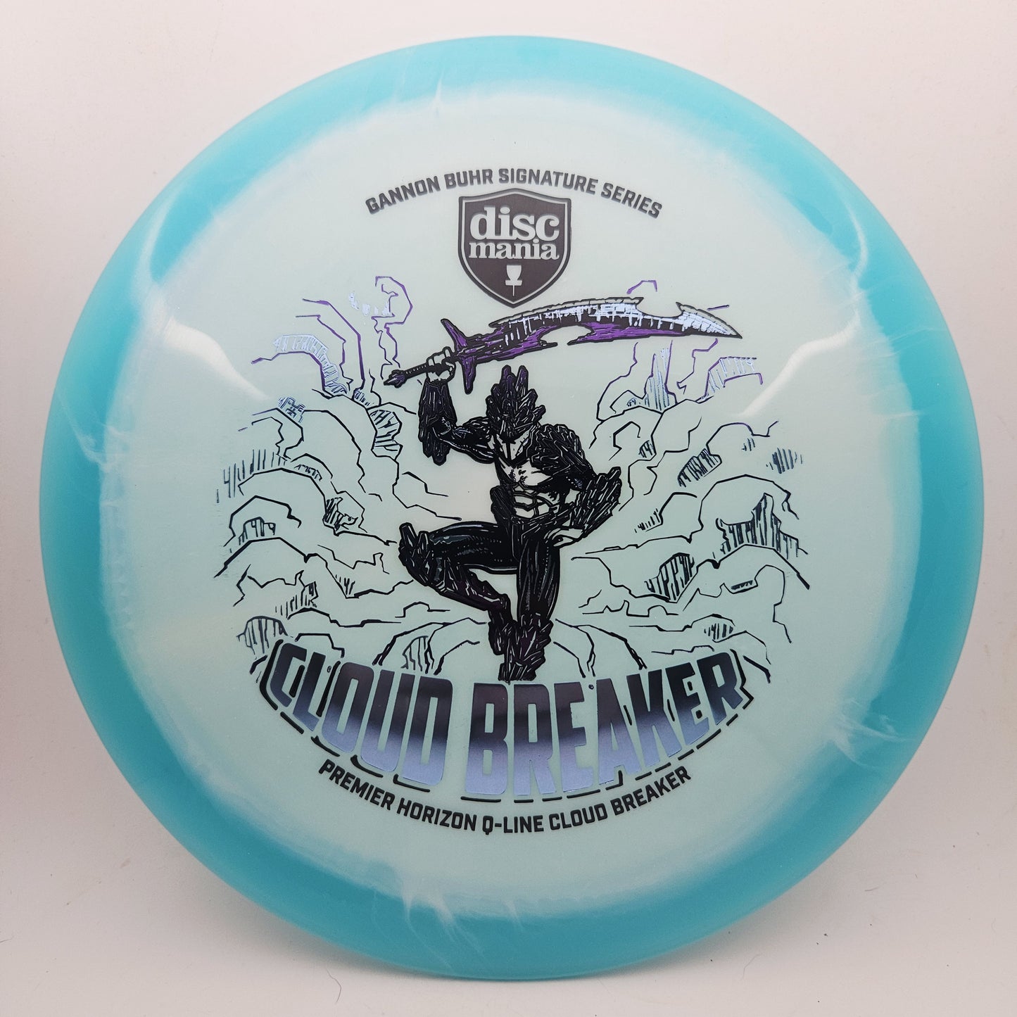 #19580 173g White / Turquoise, Gannon Buhr Signature Series Premier Horizon Q-Line Cloud Breaker - Gannon Buhr Signature Series Premier