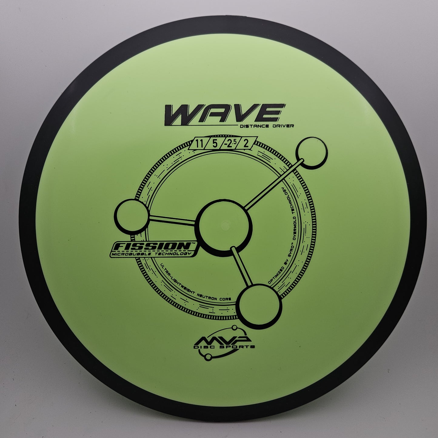 #10465 151g Green Fission Wave