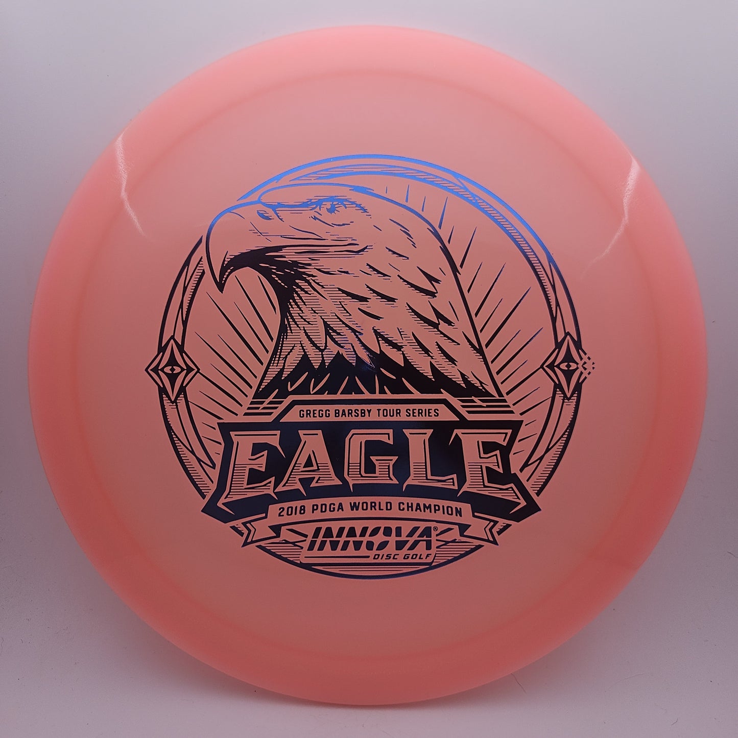 #10978 173-175g Pink, Gregg Barsby Tour Series Proto Glow Champion Eagle - Gregg Barsby Team Series