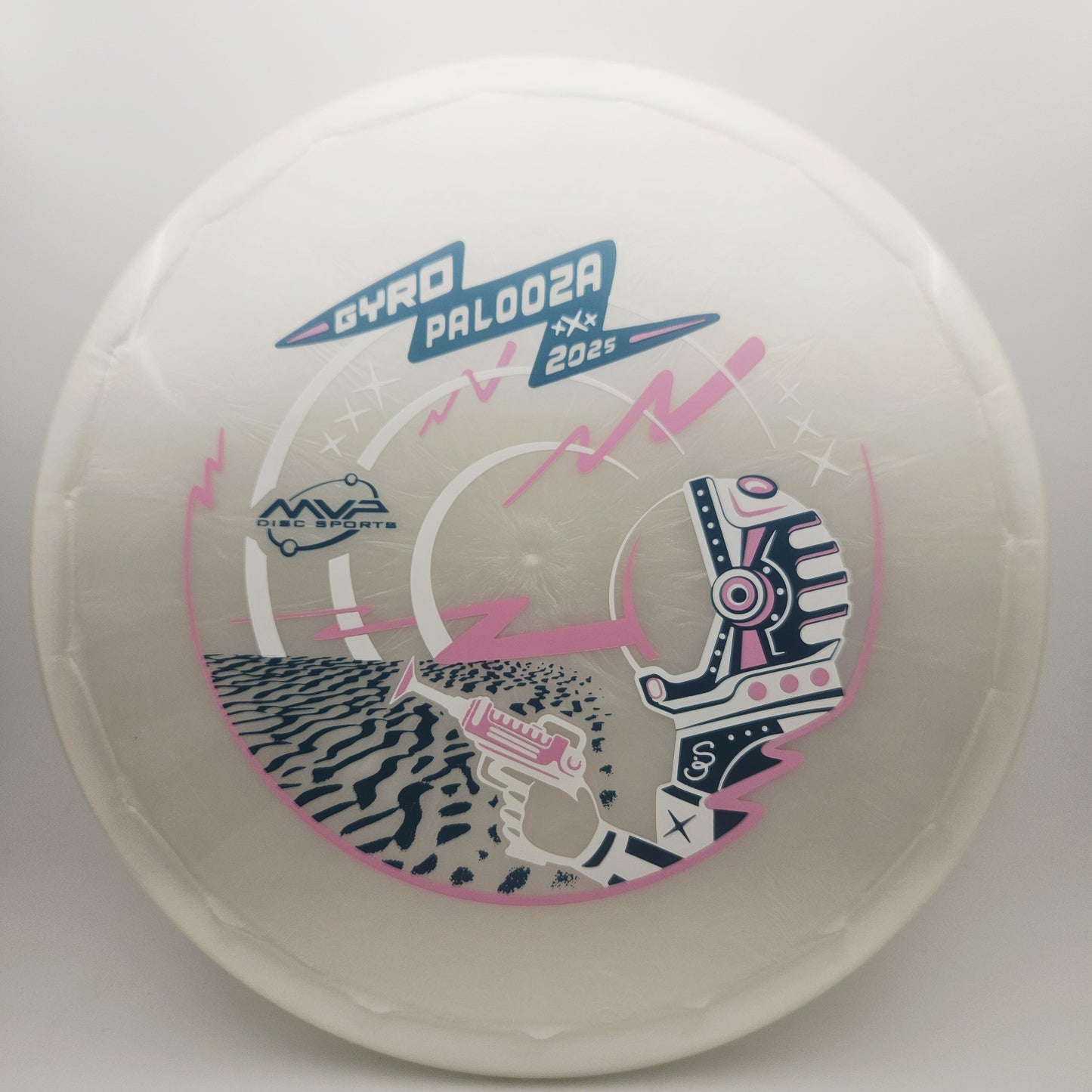 #17174 176g White, Gyropalooza Plasma Echo - Gyropalooza