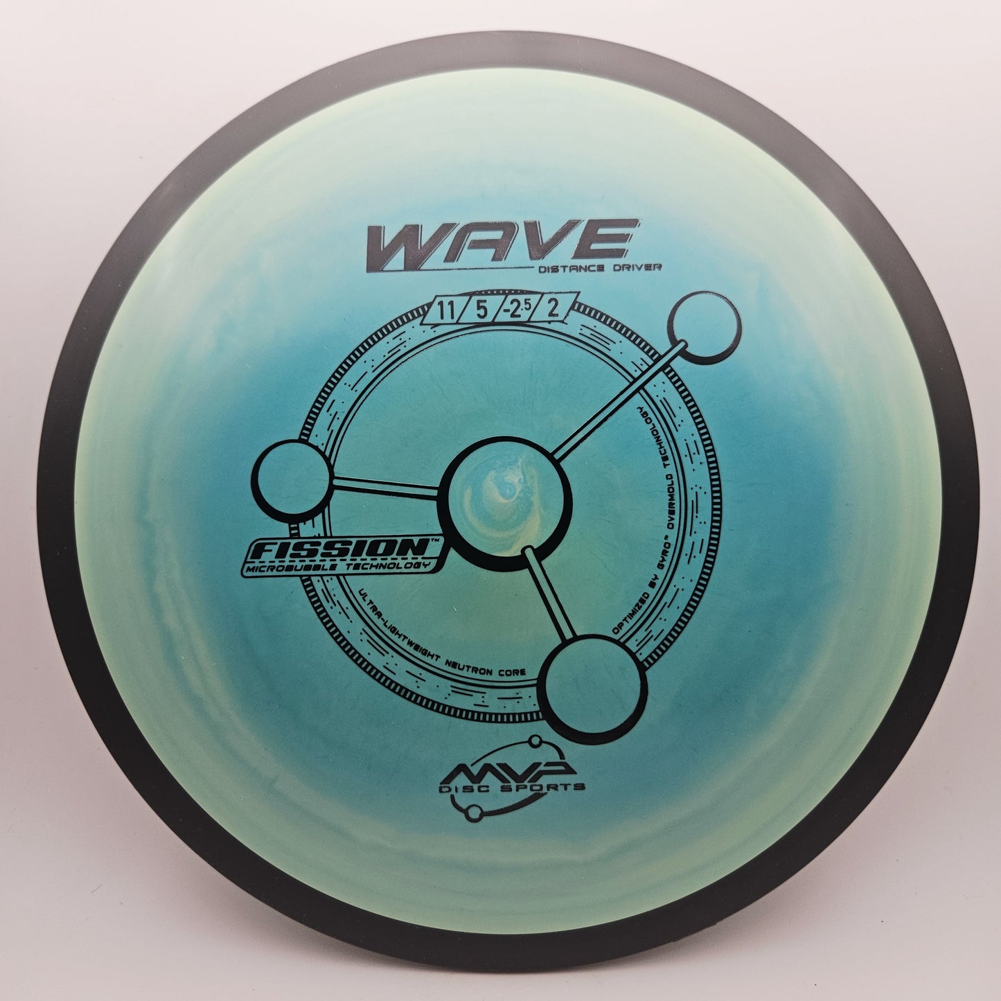 #13934 162g Teal Fission Wave