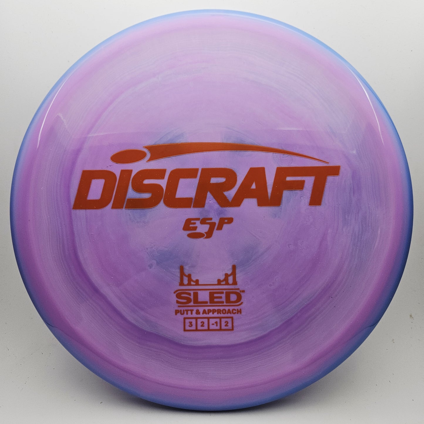 #18507 176g Pink / Blue, First Run ESP Sled - First Run