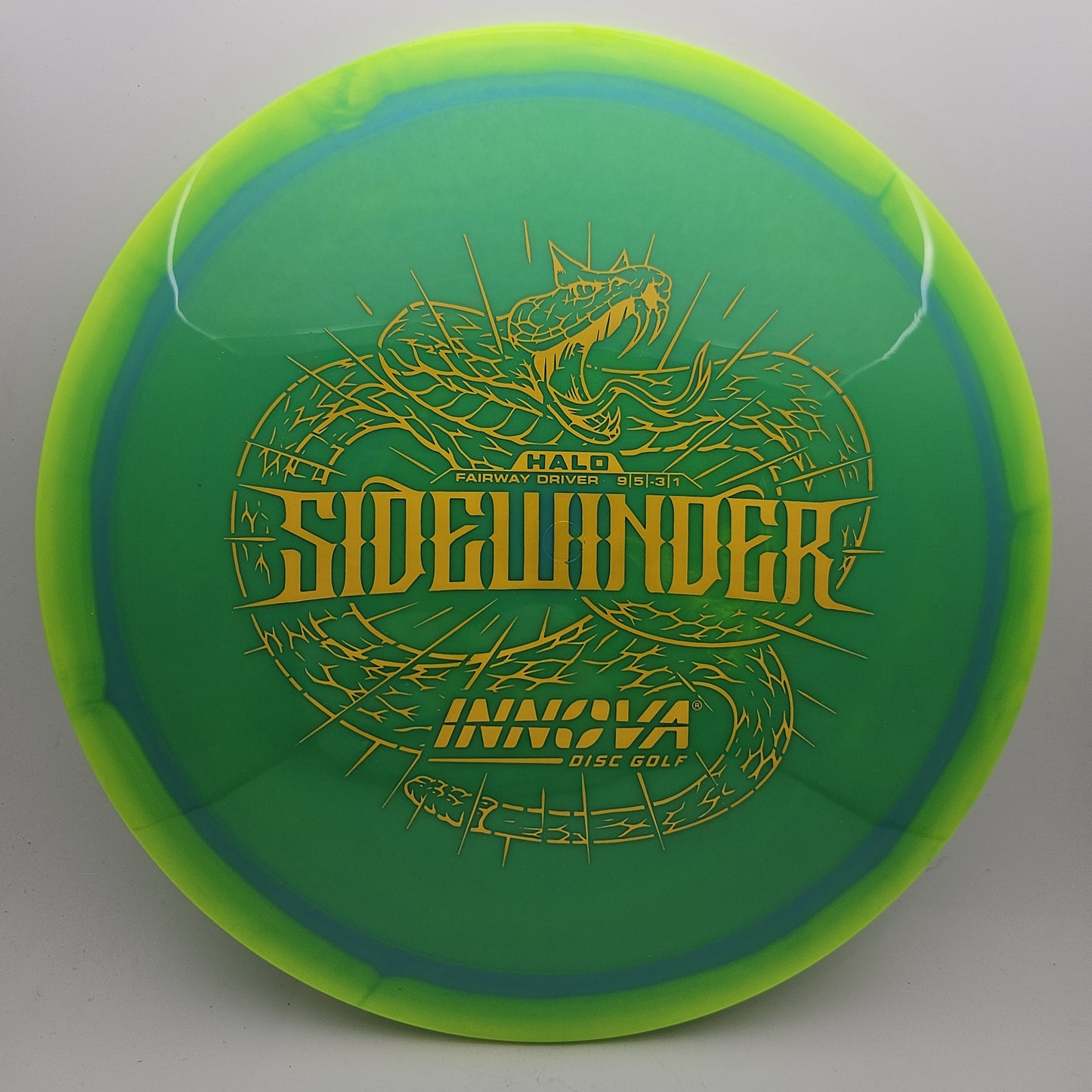 #10012 171g Green / Green Halo Star Sidewinder