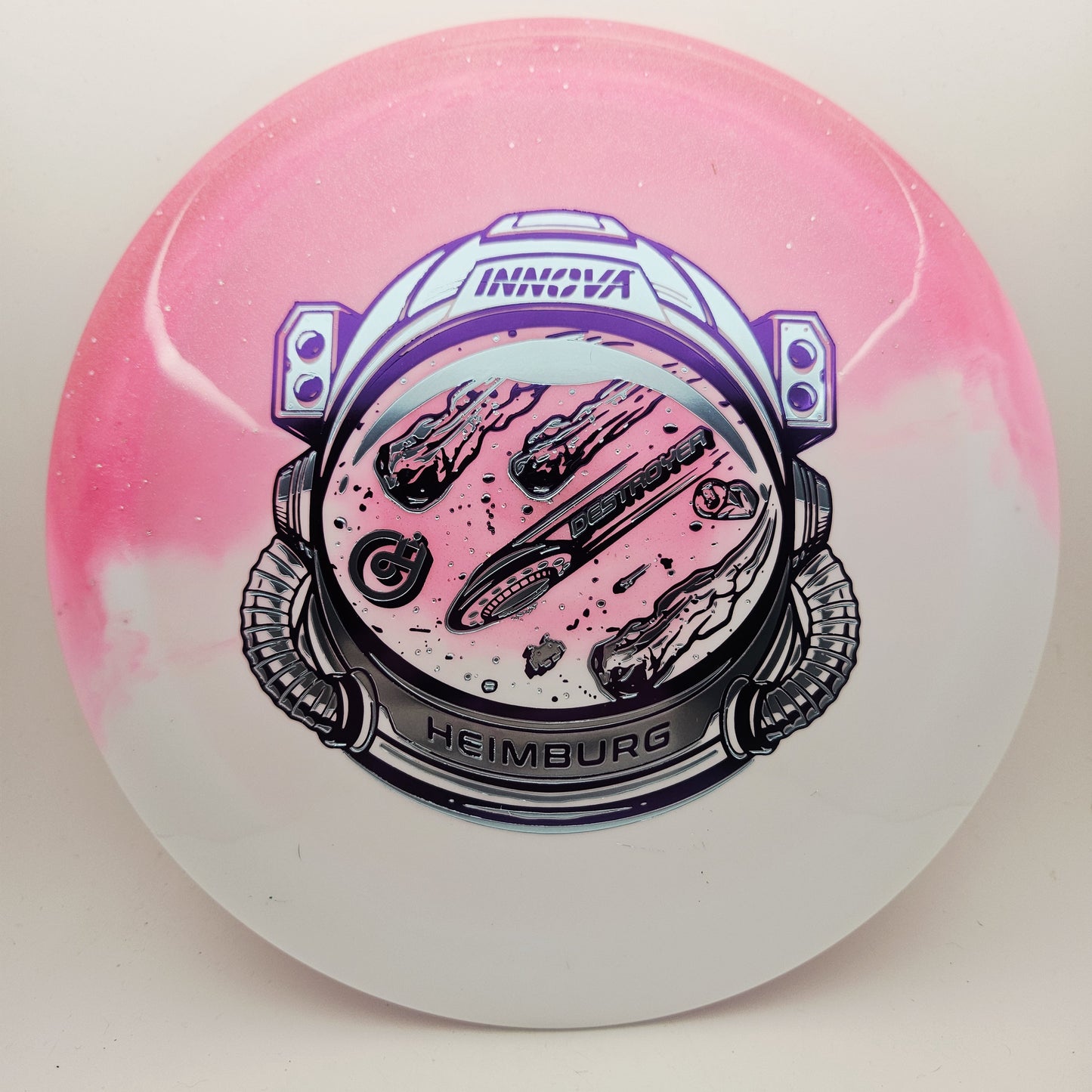 #18340 173-5g Pink / White, Calvin Heimburg Tour Series Duo Destroyer - Calvin Heimburg Tour Series