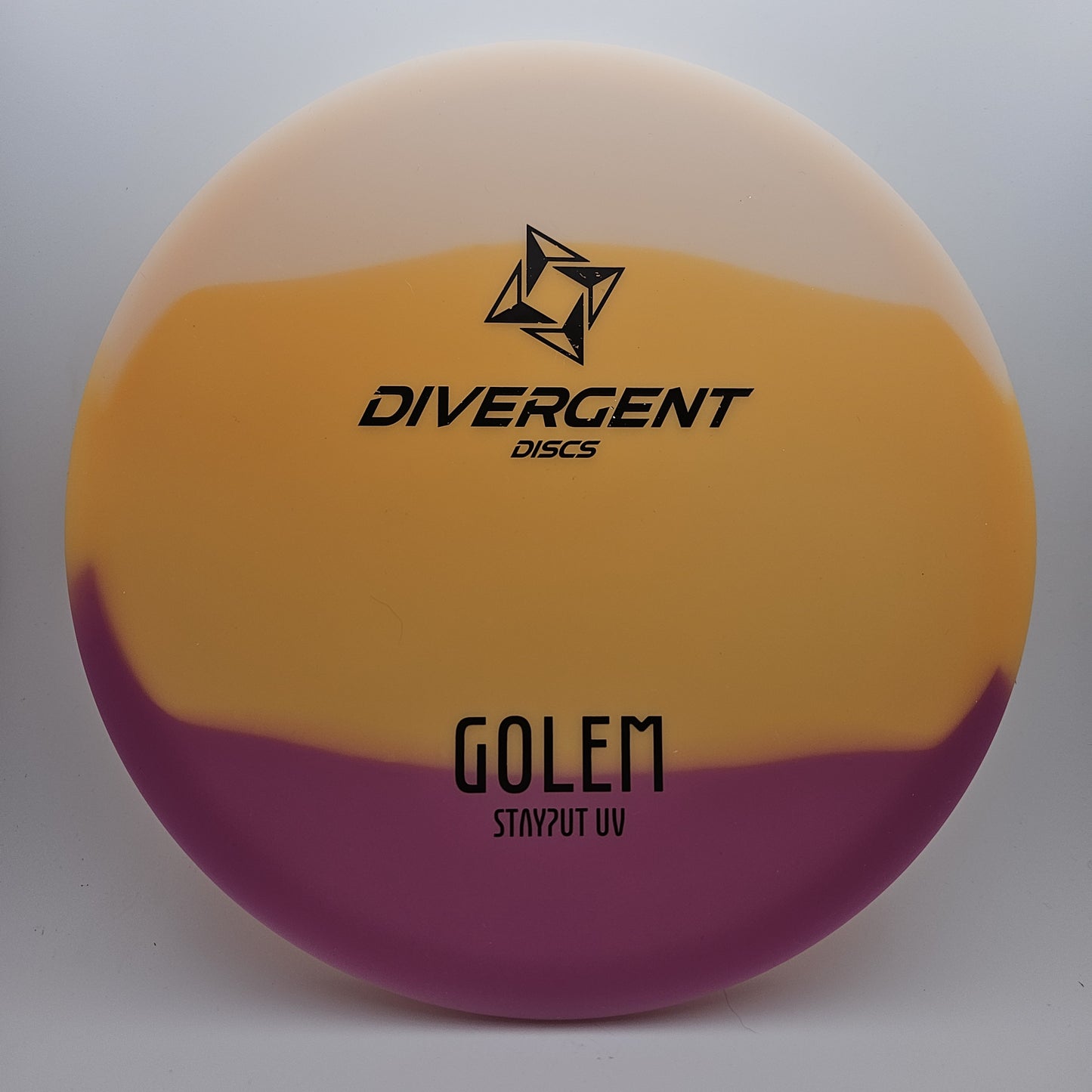 #7619 176g White / Orange / Purple StayPut UV Golem