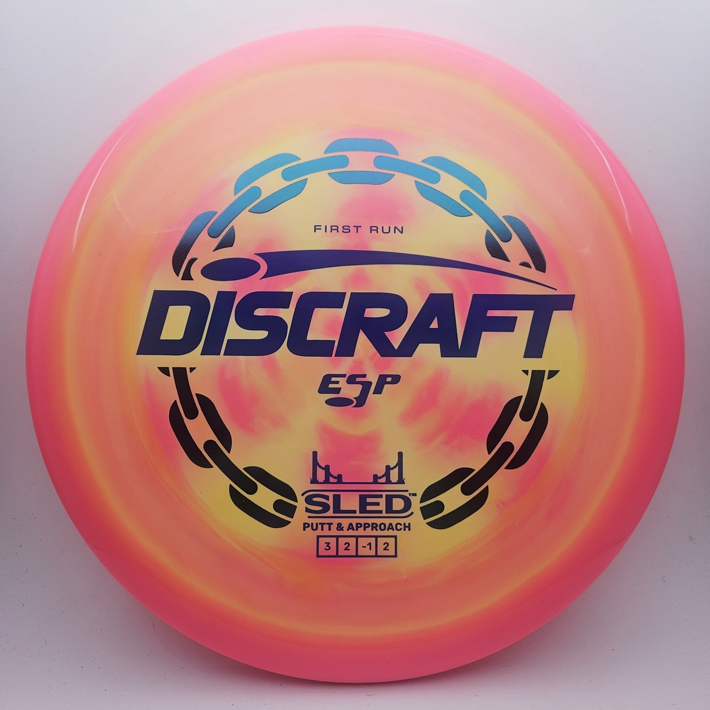 #18249 176g Pink, First Run ESP Sled - First Run