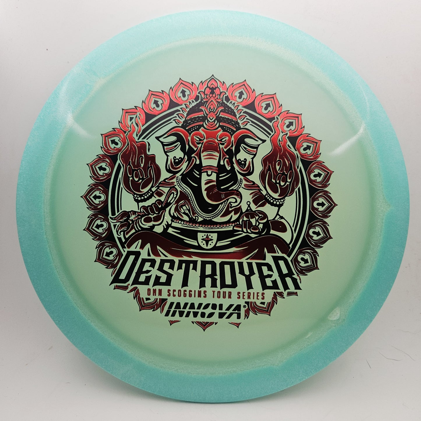 #20205 173-5g Teal, Ohn Scoggins Tour Series Proto Glow Halo Champion Destroyer - Ohn Scoggins Tour Series