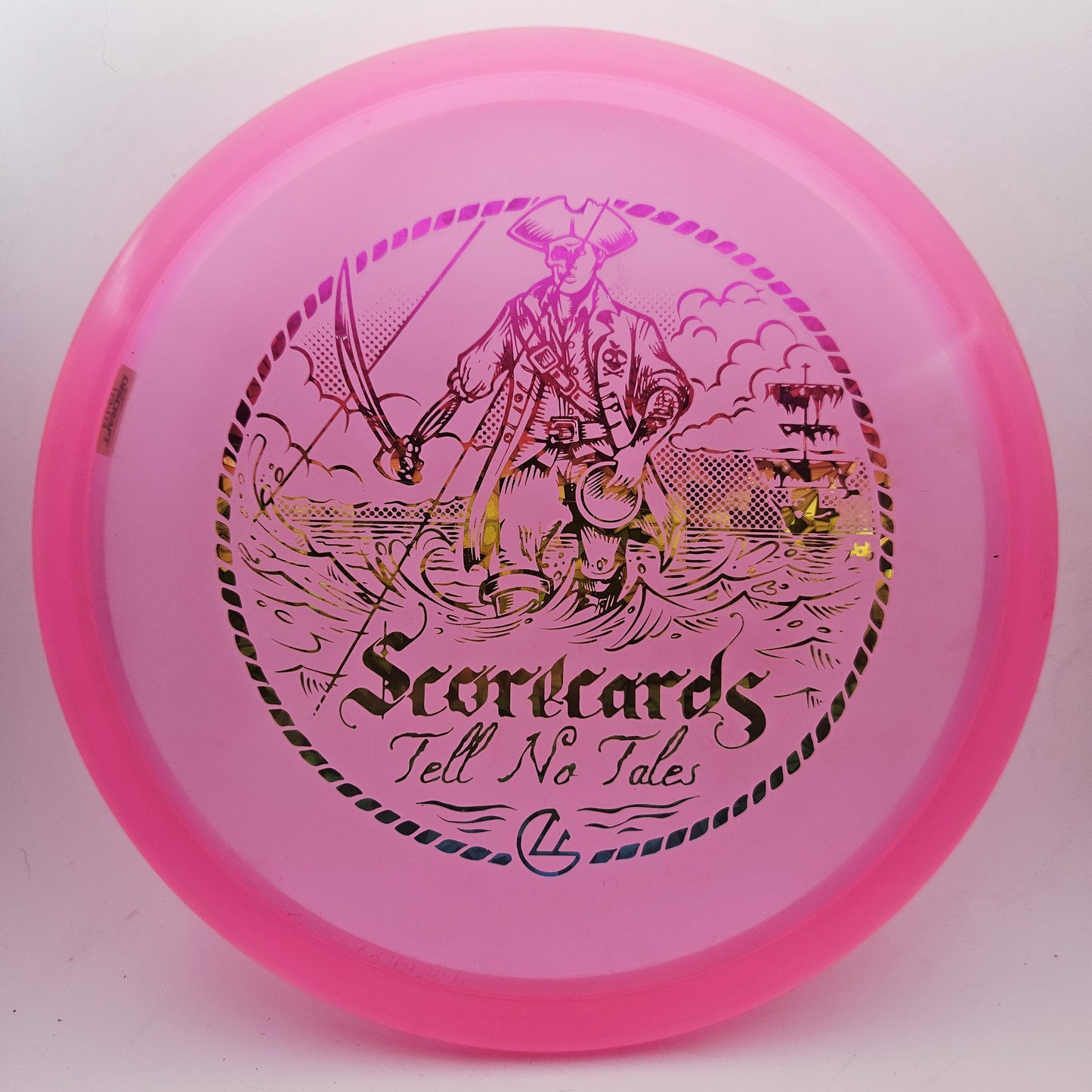 #20047 173-174g Pink, Scorecards Tell No Tales Z Zone - Scorecards Tell No Tales