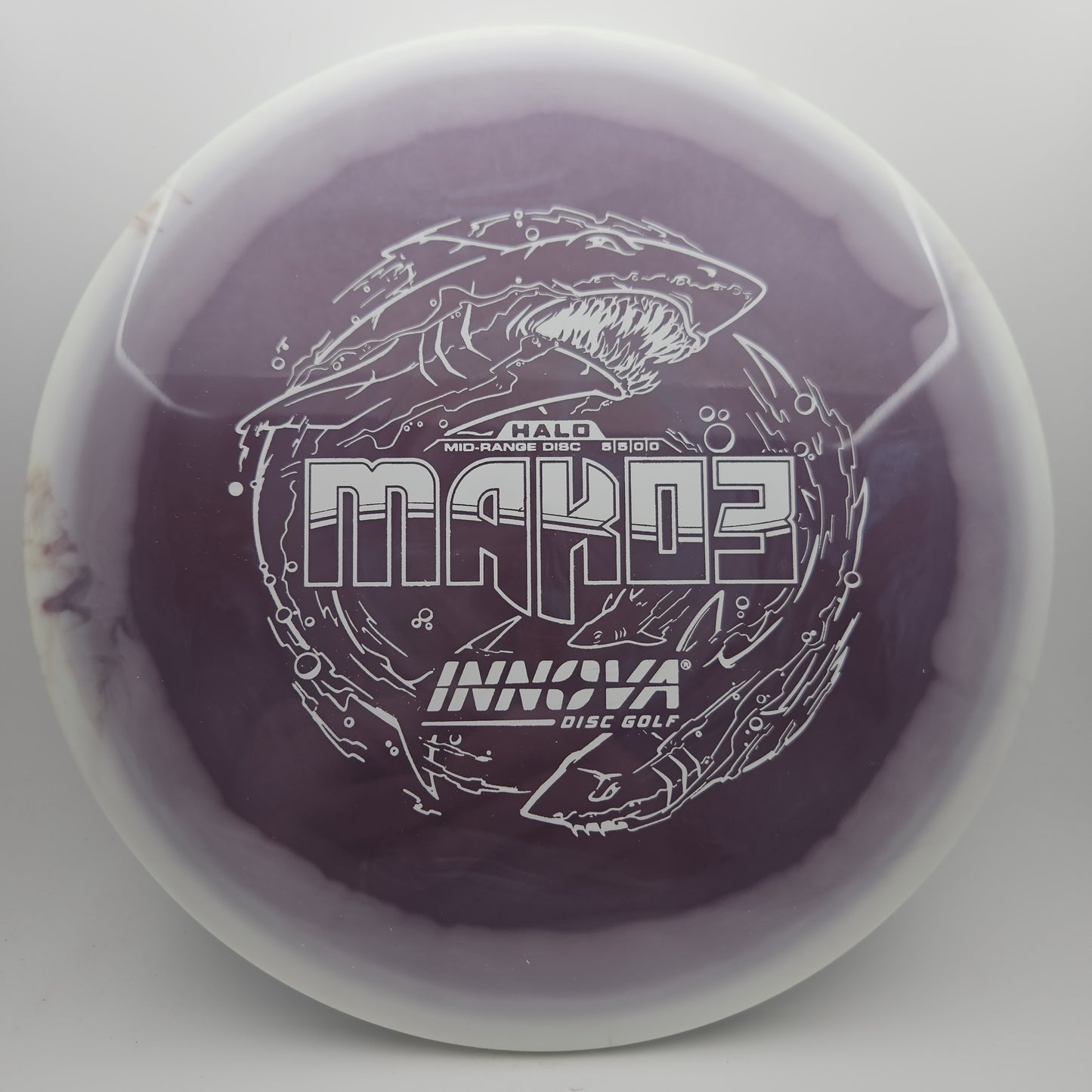 #9227 176g Purple / White Halo Star Mako3