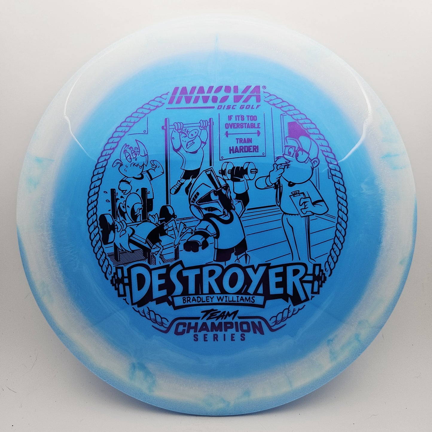 #17652 156g Blue / White, Bradley Williams Tour Series BW Halo Star Destroyer - Bradley Williams Tour Series