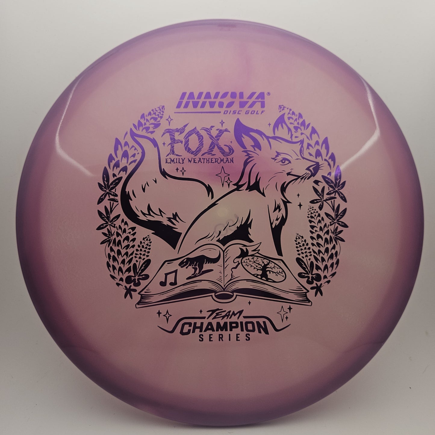 #18203 180g Purple, Emily Weatherman Tour Series Proto Glow Halo Champion Fox - Emily Weatherman Tour Series