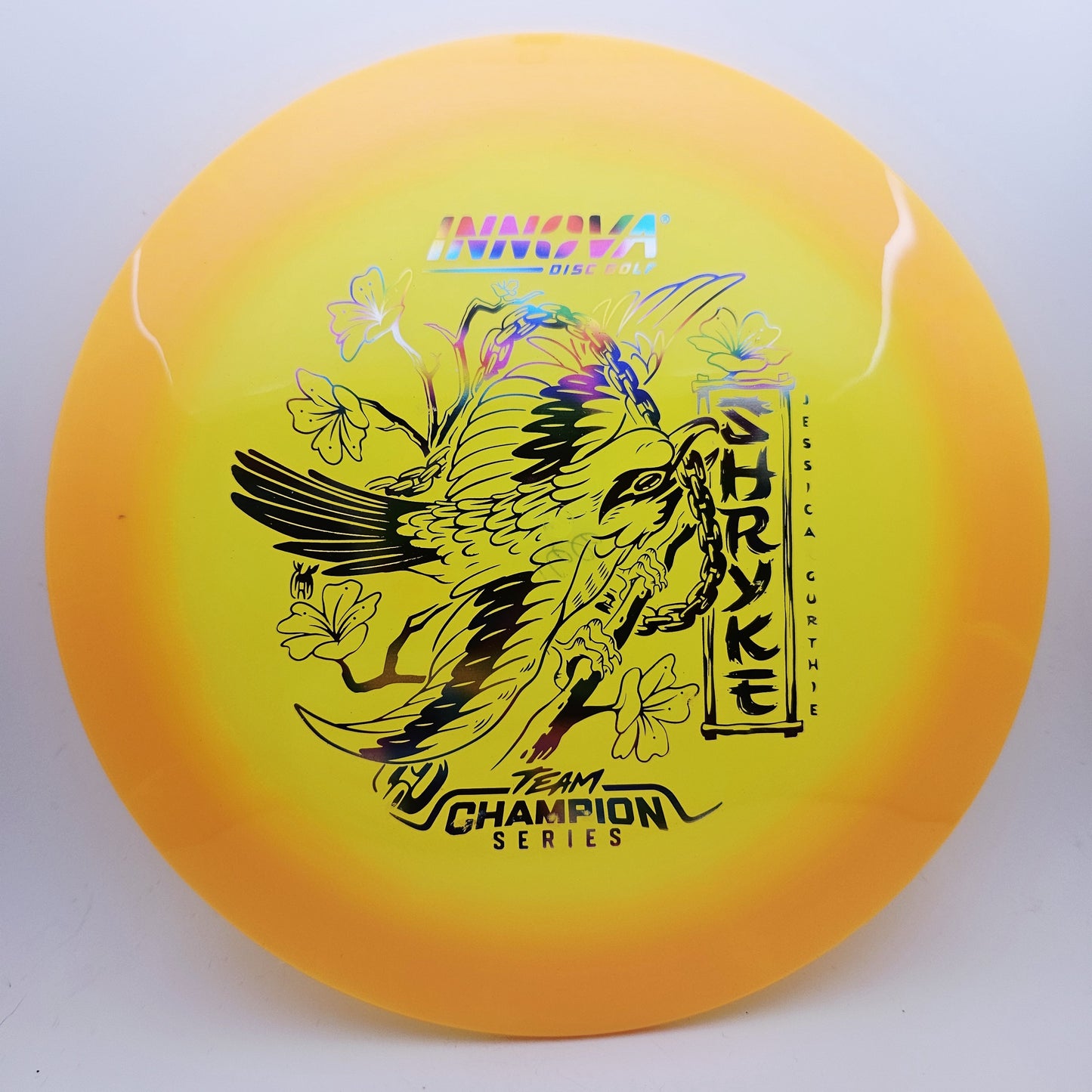 #17663 166g Yellow / Orange, Jessica Gurthie Tour Series Halo Champion Shryke - Jessica Gurthie Tour Series
