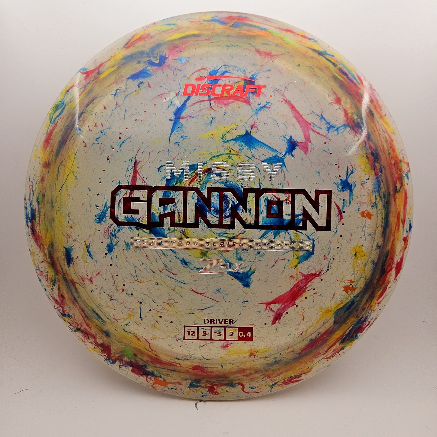 #10605 173-174g Rainbow, Missy Gannon Tour Series Jawbreaker Z Flx Thrasher