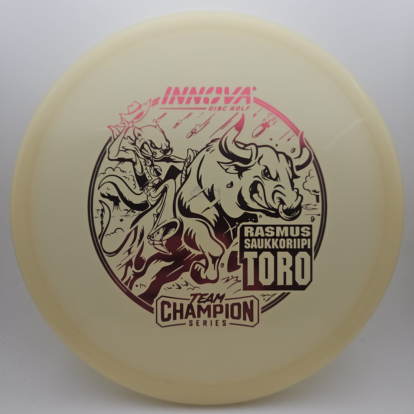 #10487 173-175g Glow, Rasmus Saukkoriipi Team Series Proto Glow Champion Toro