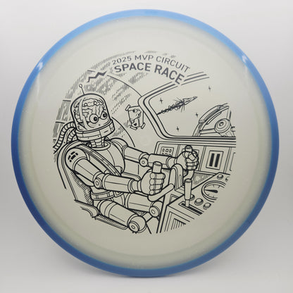 #17057 172g Blue / Blue Glow, Space Race 2025 Particle Eclipse Crave