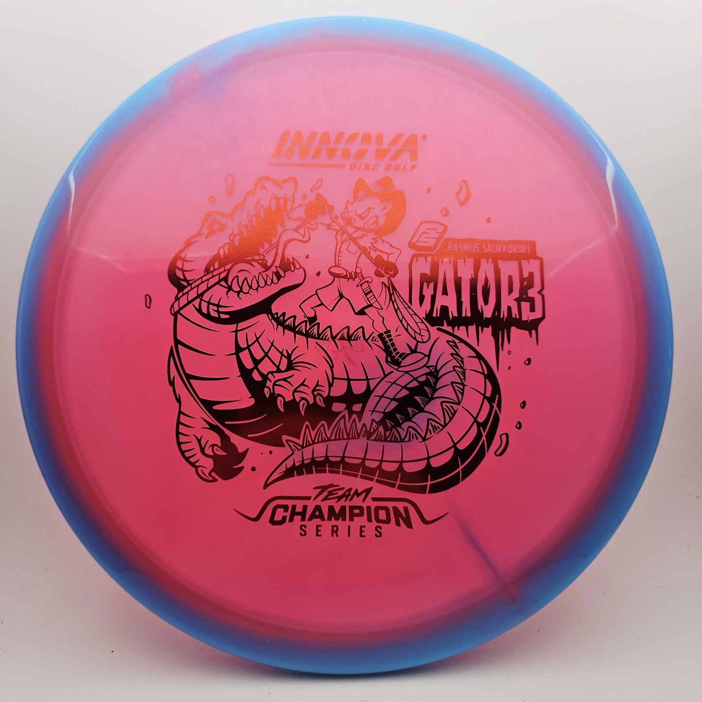 #17616 173-175g Pink / Blue, Rasmus Saukkoriipi Tour Series Halo Champion Gator3 - Rasmus Saukkoriipi Tour Series