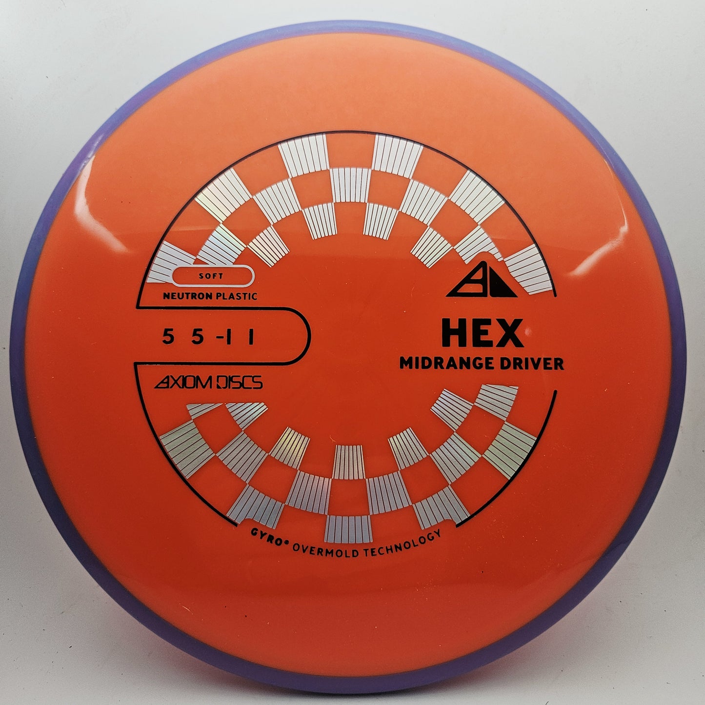 #19862 176g Orange / Purple PLC Neutron Soft Hex