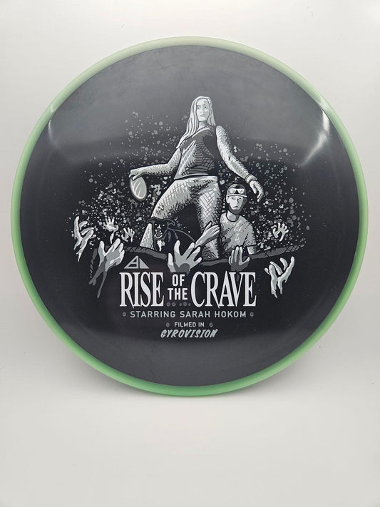 #2493 172g Black / Green Glow, Rise of the Crave Eclipse R2 Neutron Crave