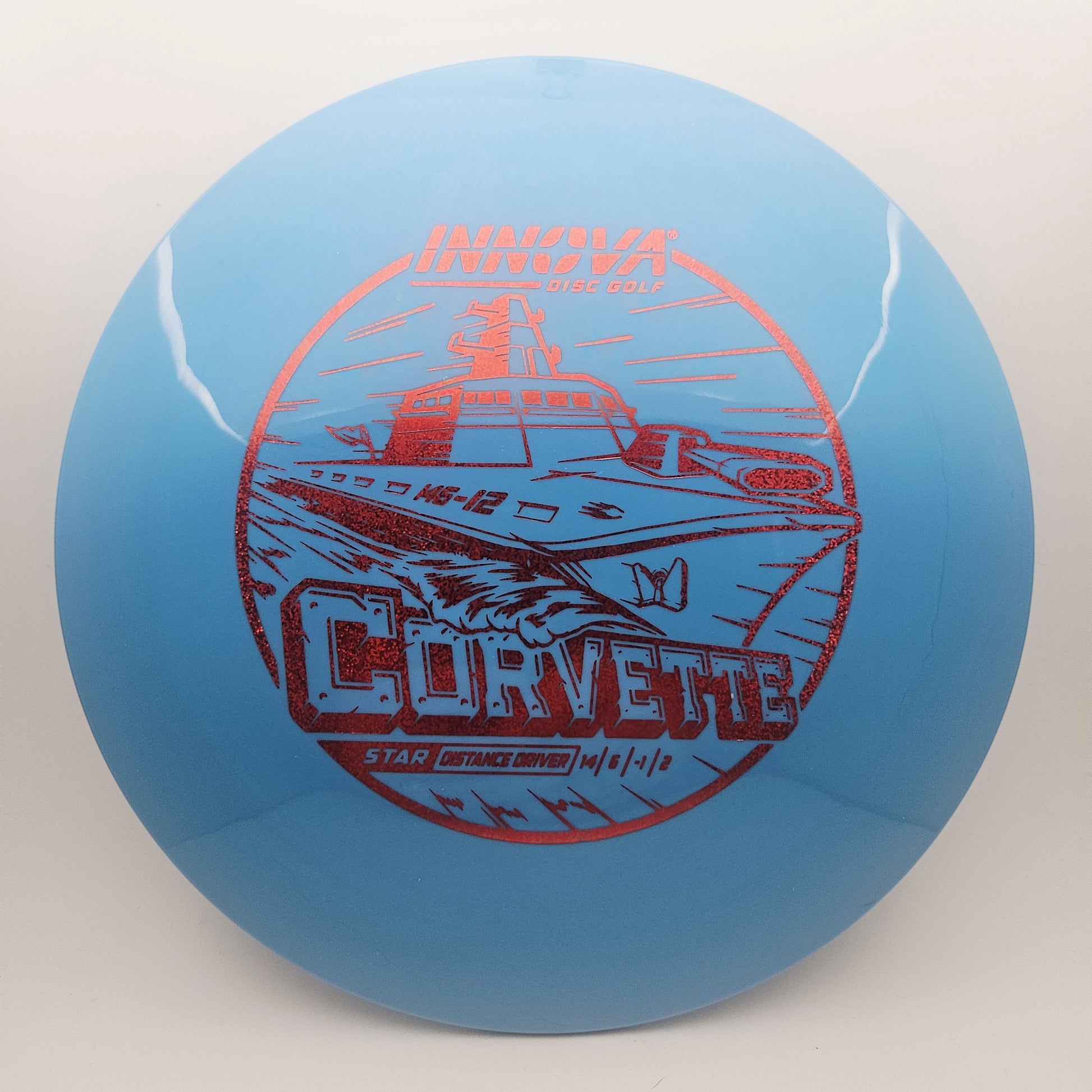 #17338 171g Blue Star Corvette