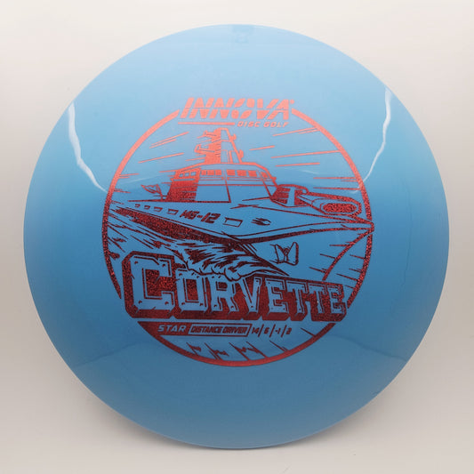 #17338 171g Blue Star Corvette