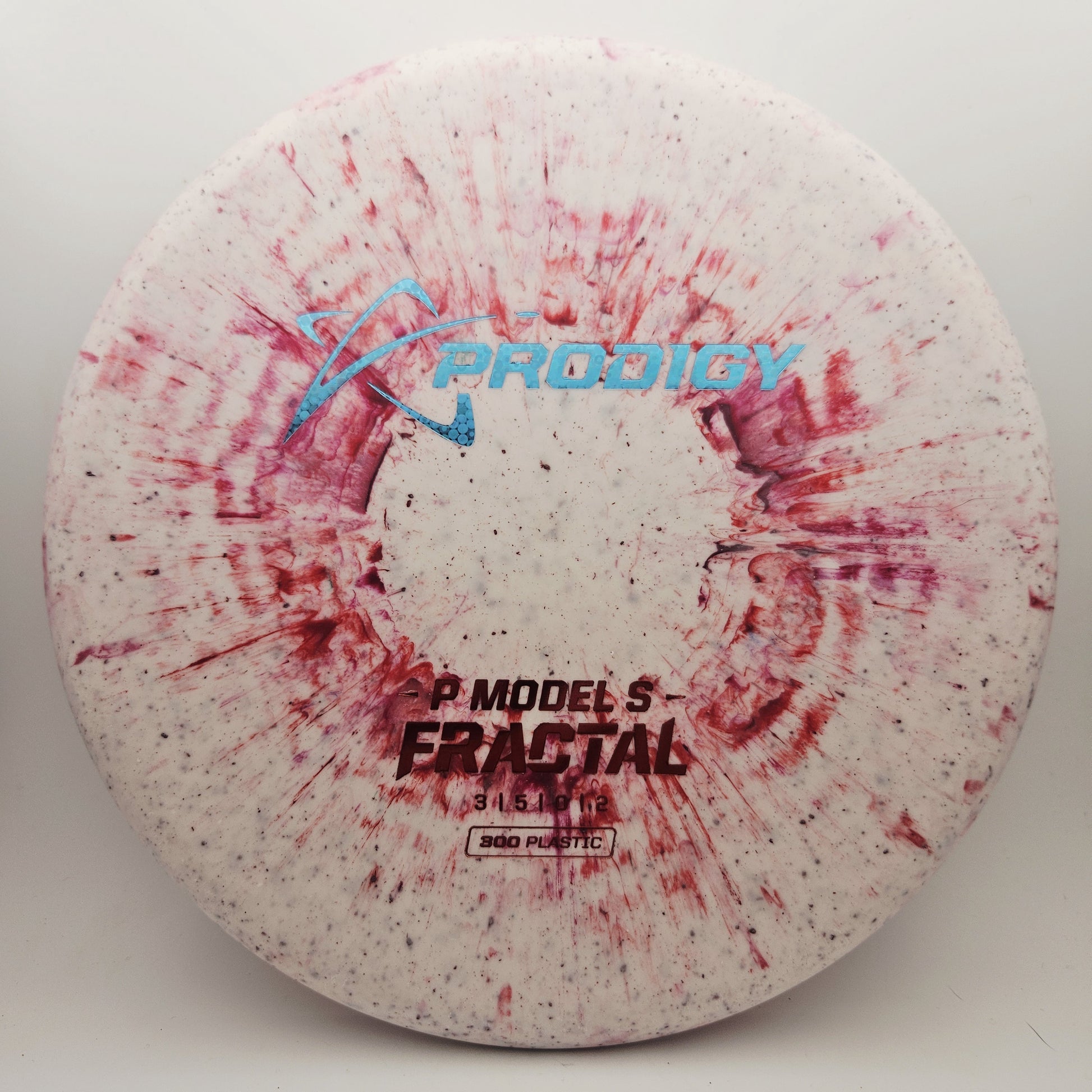 #16991 174g Red 300 Fractal P Model S