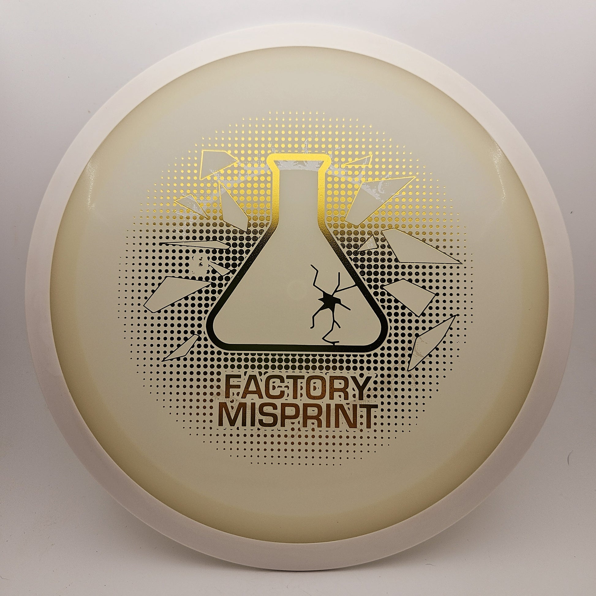 #12683 174g White Glow, Misprint Eclipse Wave - Misprint