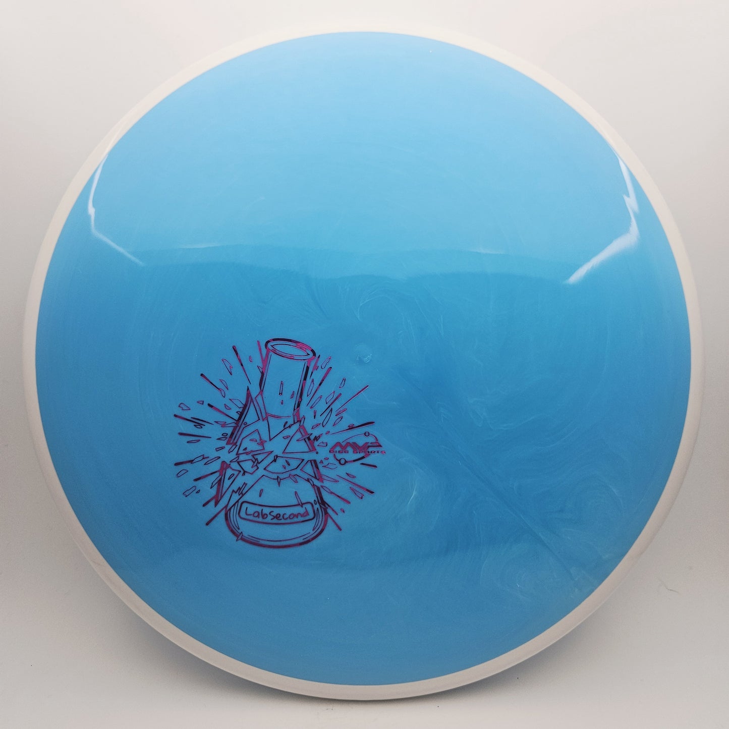 #13208 177g Blue / White, Lab Second Neutron Hex - Lab Second