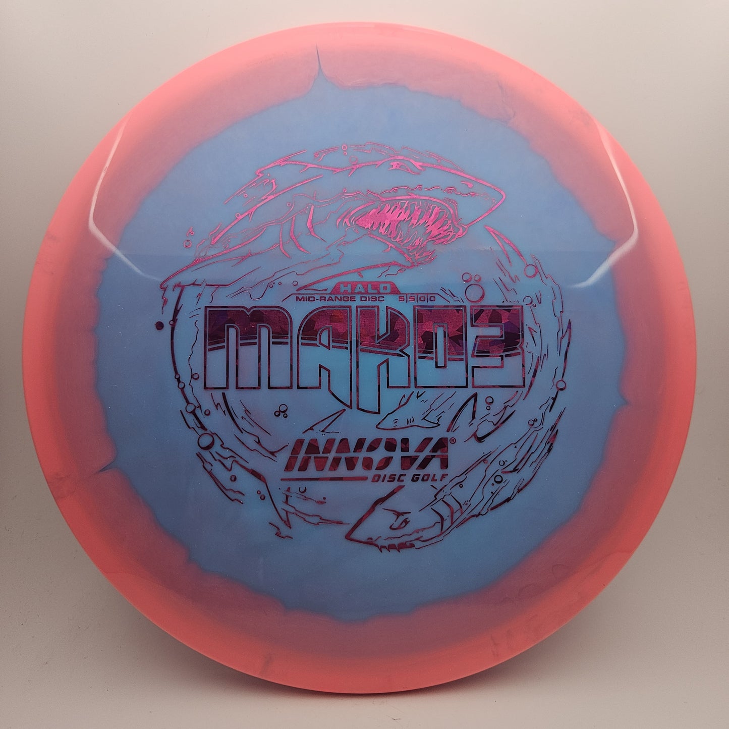 #9228 175g Blue / Pink Halo Star Mako3