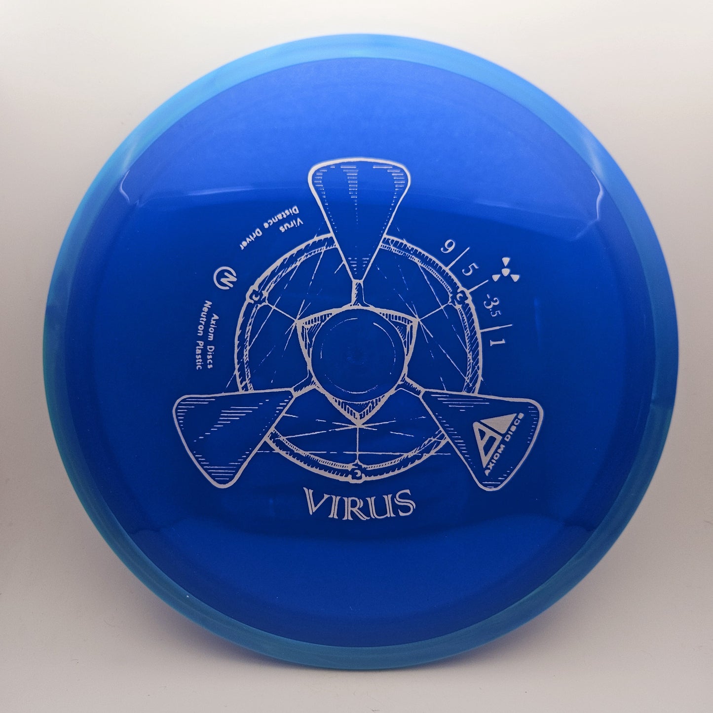 #11107 158g Blue / Blue Neutron Virus