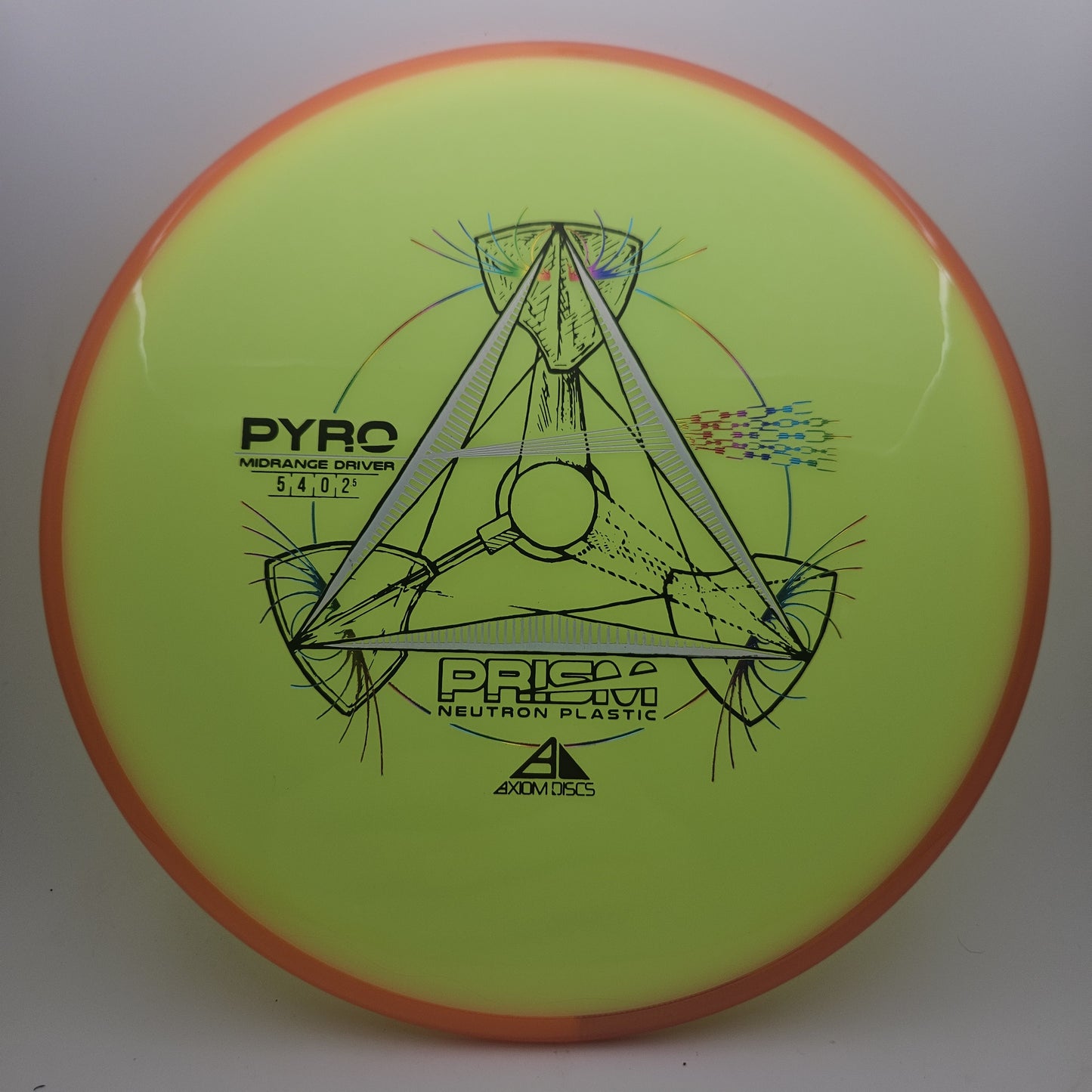 #7876 178g Dayglo / Orange Prism Neutron Pyro