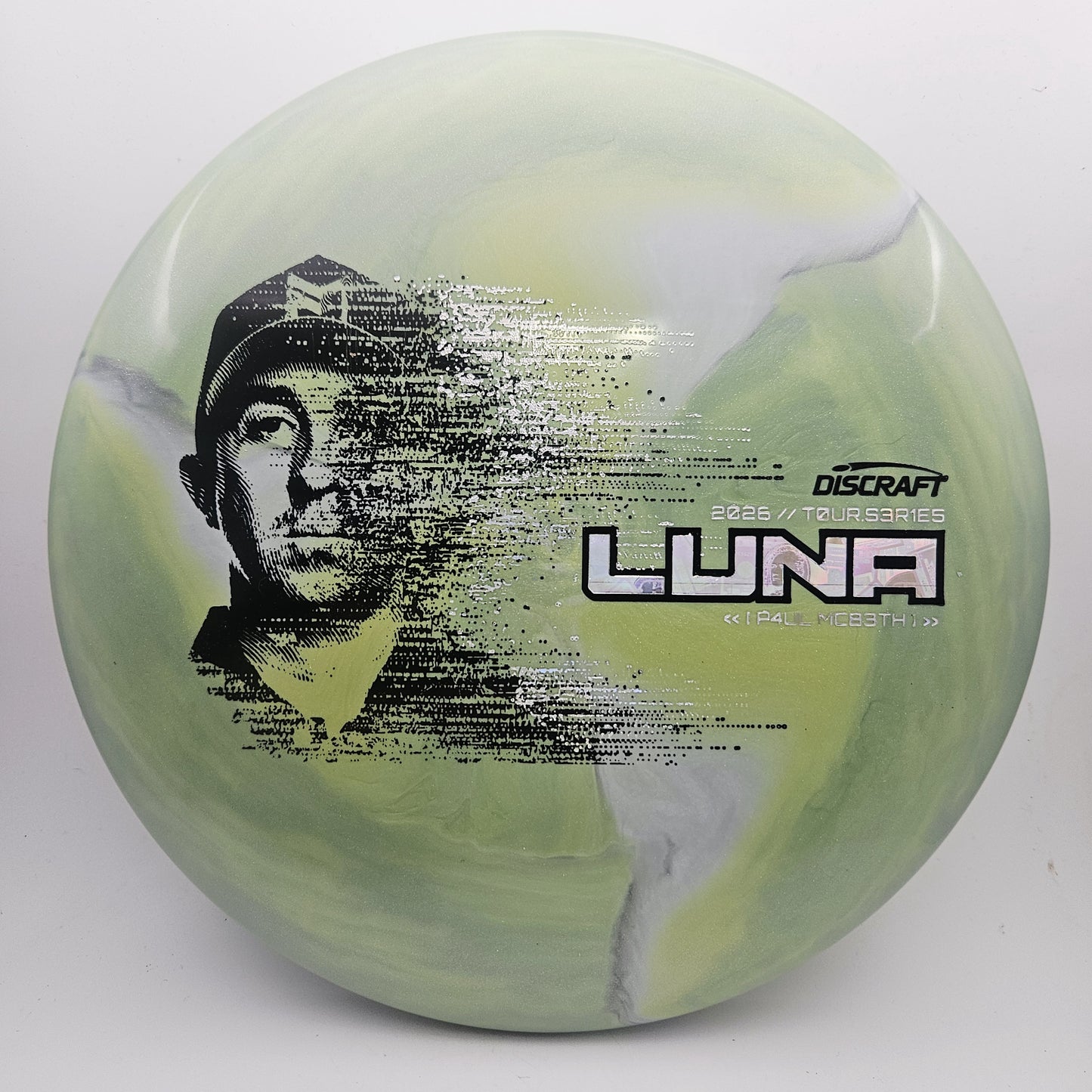#18635 173-174g Green, Paul McBeth  Tour Series Special Blend Luna - Paul McBeth 