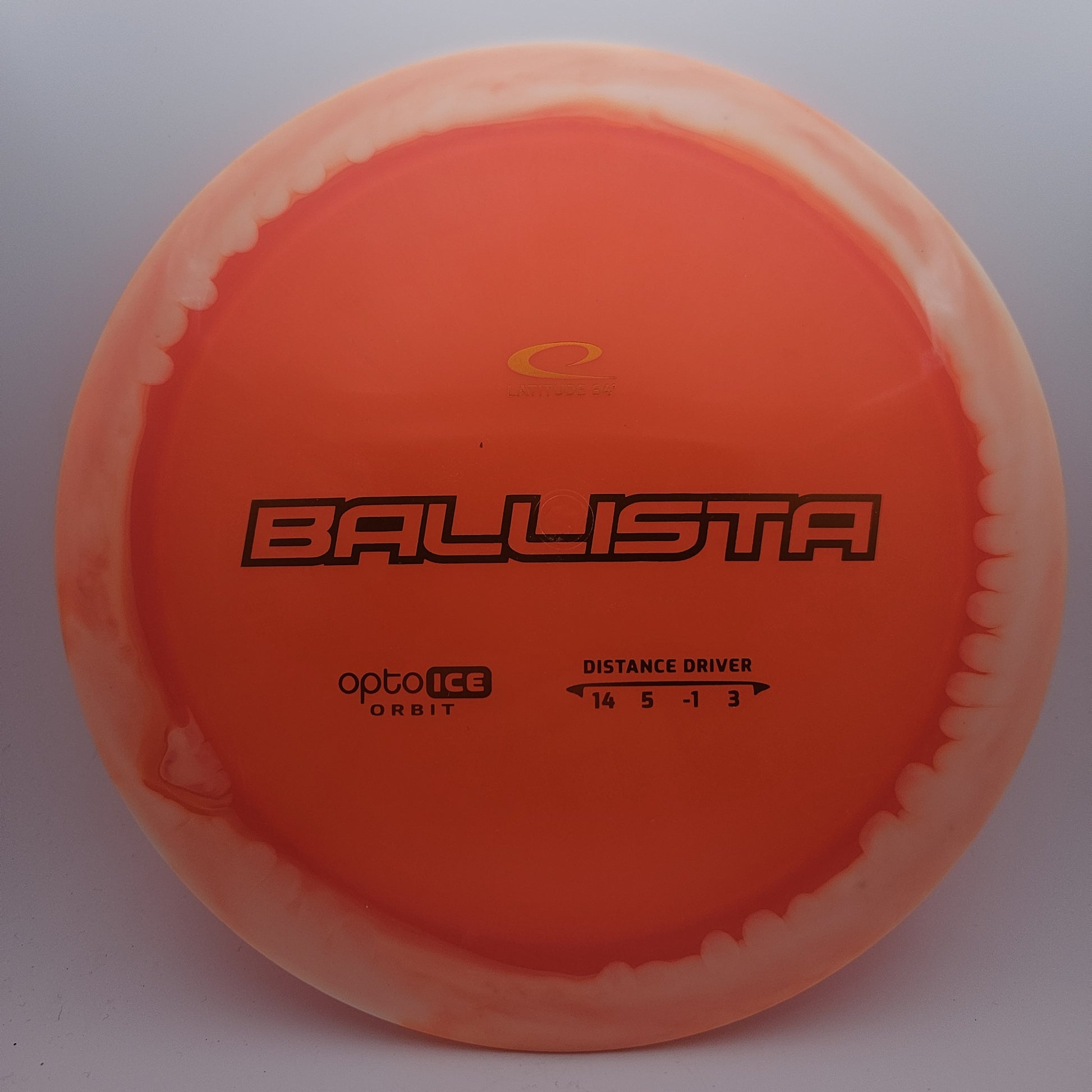 #9950 173g Orange Opto-Ice Orbit Ballista