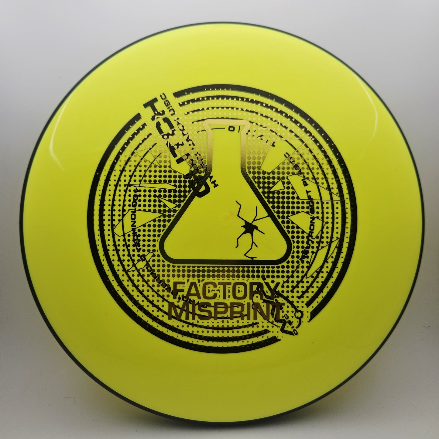 #13515 153g Yellow, Misprint Neutron Soft Glitch - Misprint