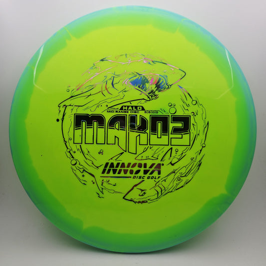 #15902 177g Yellow / Green Halo Star Mako3