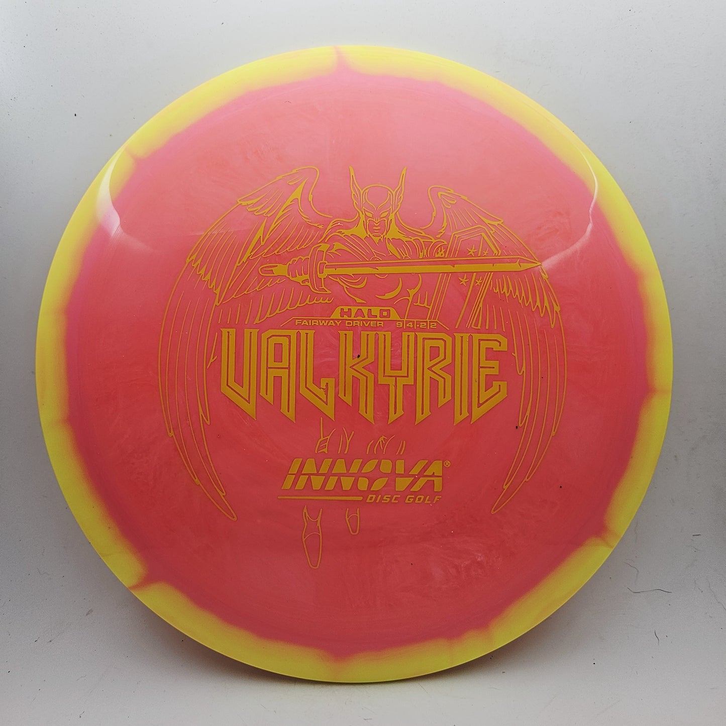 #20166 173-5g Pink / Yellow Halo Star Valkyrie