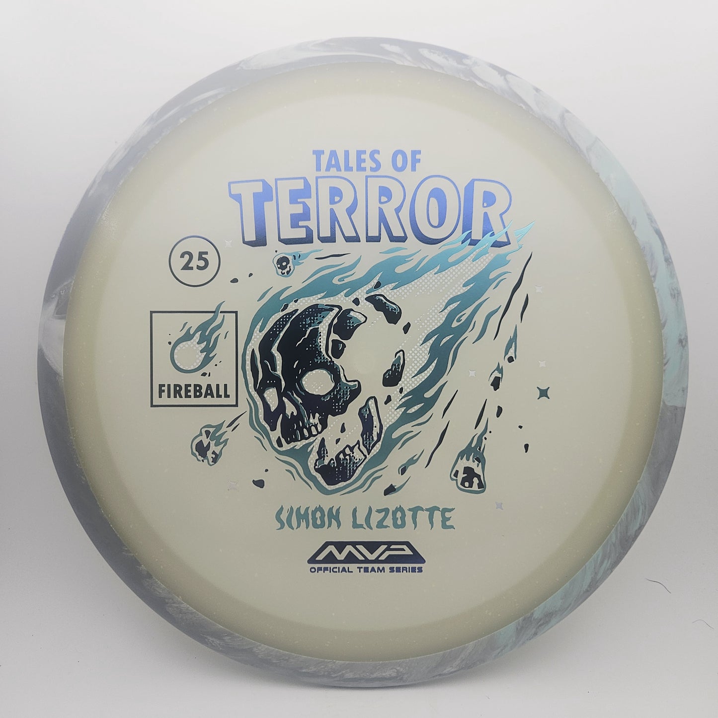 #15523 173g Grey / Blue Glow, Tales of Terror - Halloween 2025 - Simon Lizotte Particle Eclipse Fireball