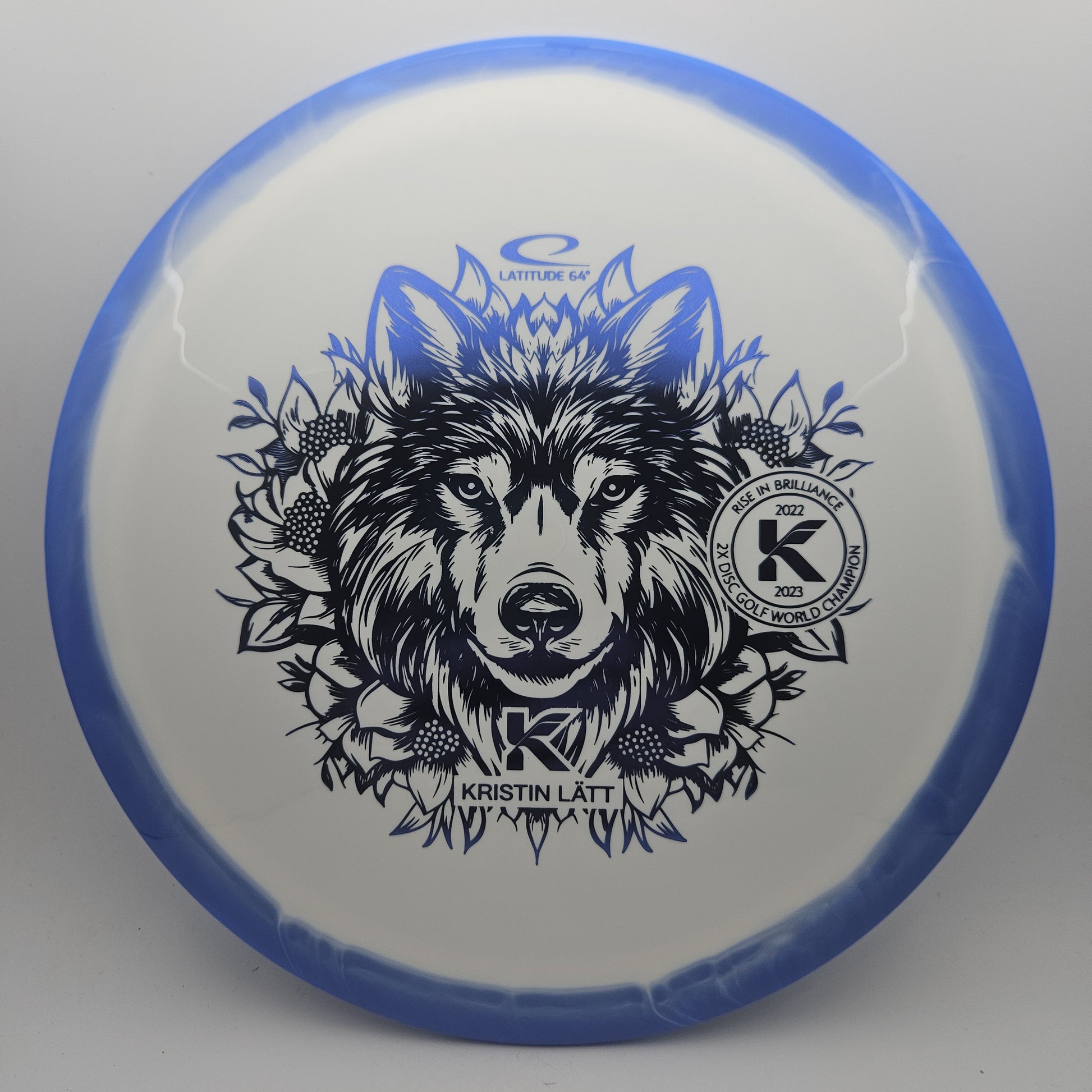 #11529 174g Blue / White, Kristin Latt Team Series 2025 Grand Orbit Grace