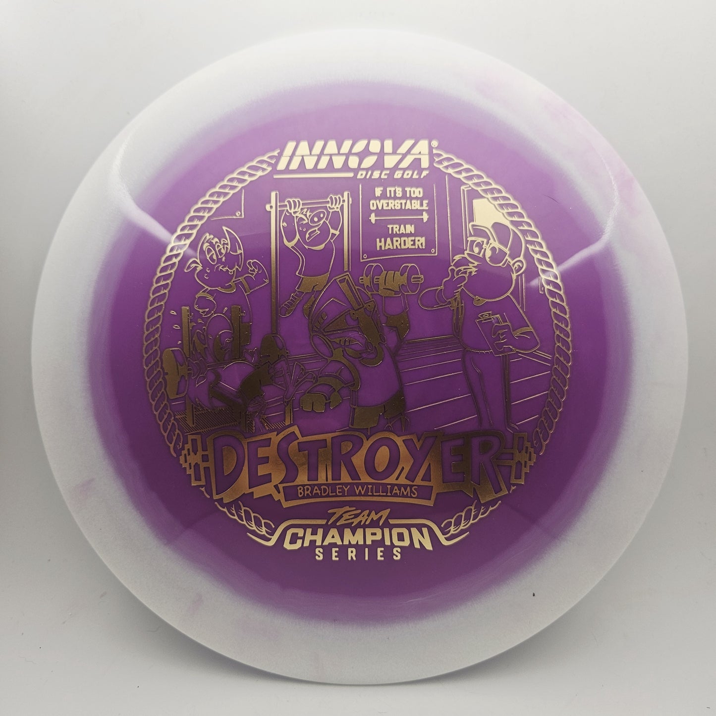 #19728 157g Purple, Bradley Williams Tour Series BW Halo Star Destroyer - Bradley Williams Tour Series