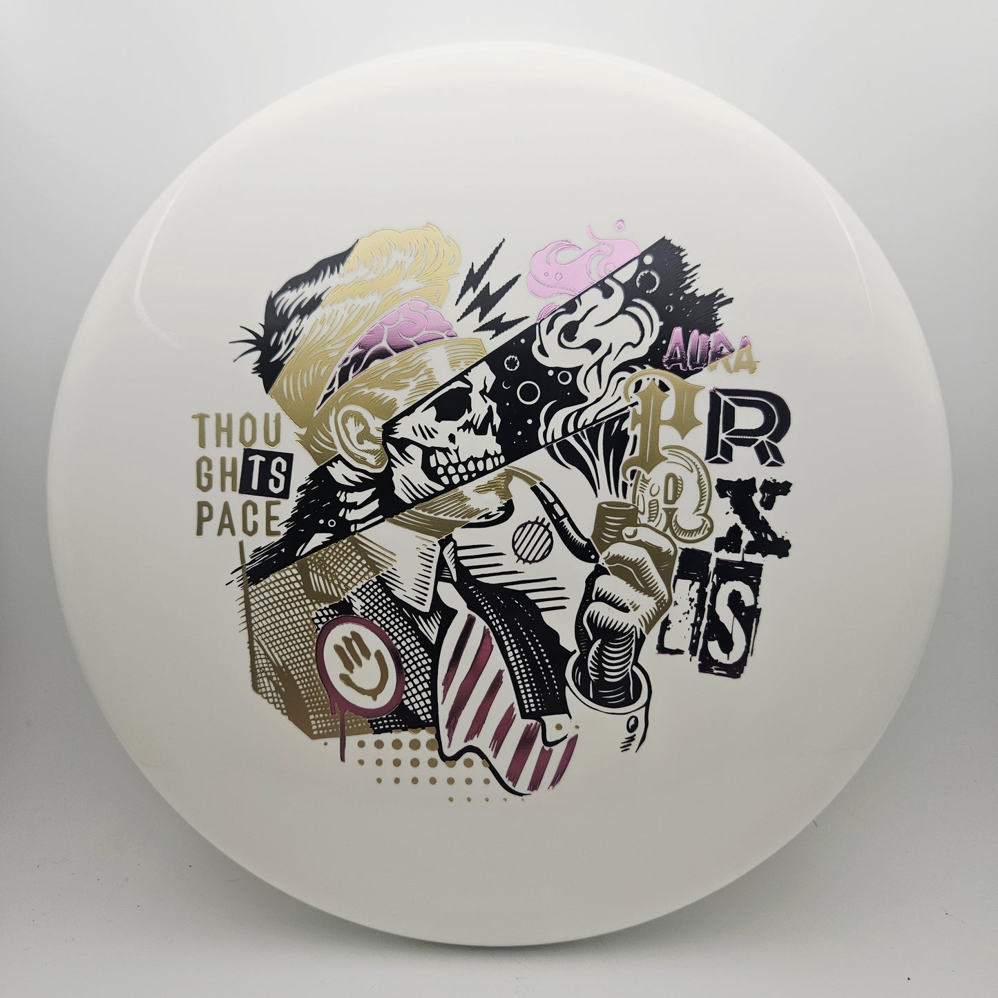 #15838 174g White Aura Soft Praxis