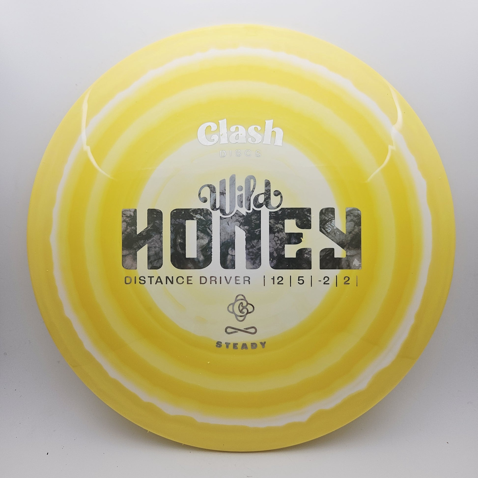 #13081 171g Yellow Steady Ring Wild Honey