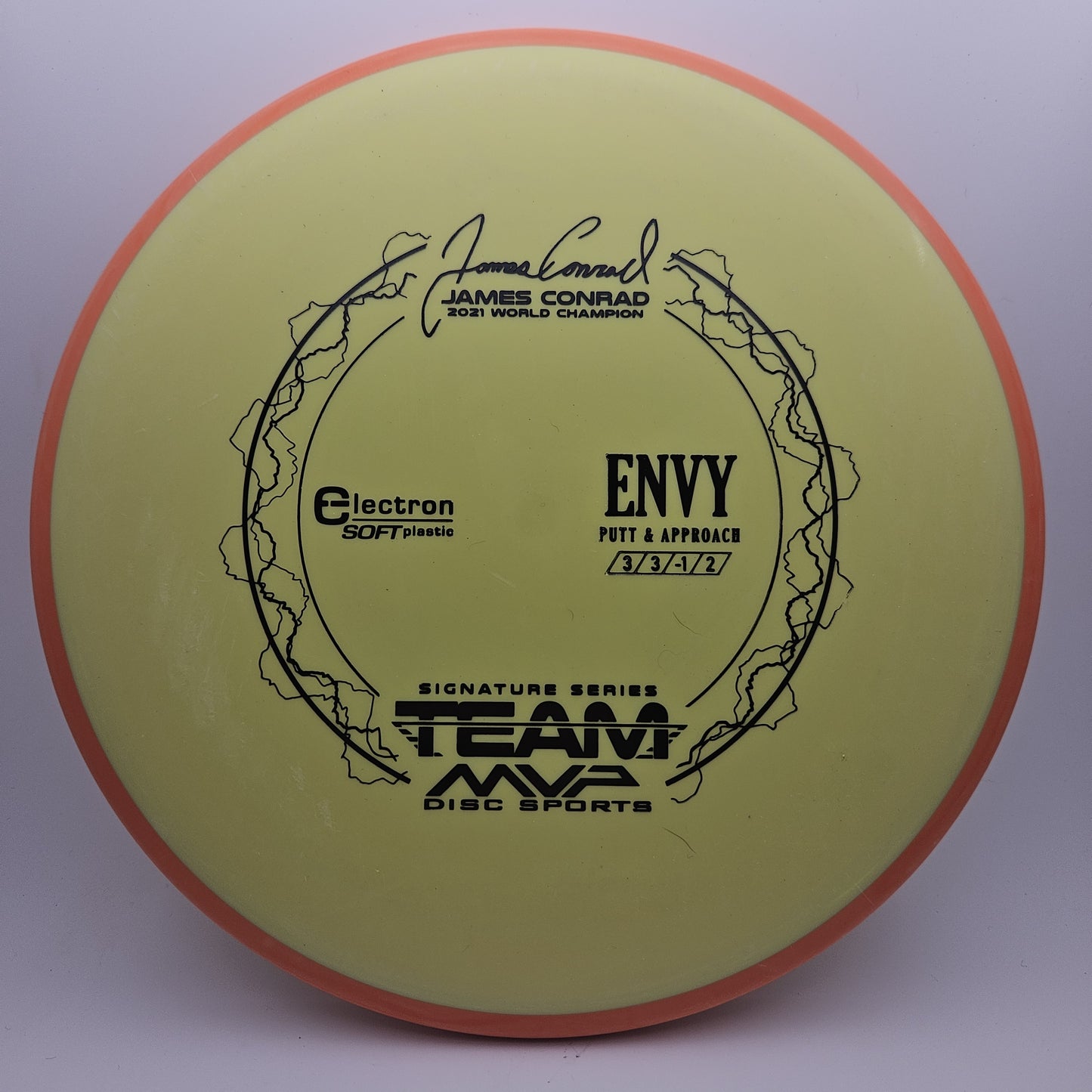 #6055 169g Yellow / Orange Electron Soft Envy