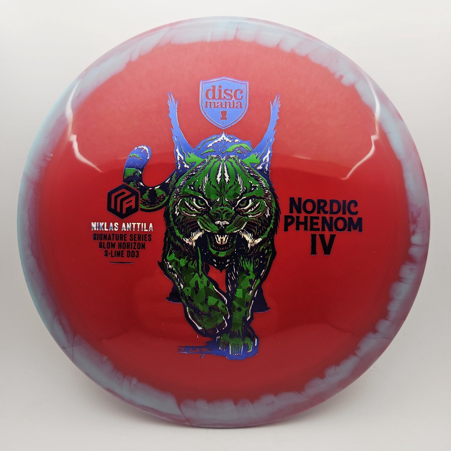 #14548 173g Red / Blue, Niklas Anttila Signature Series Glow Horizon S-Line Nordic Phenom 4