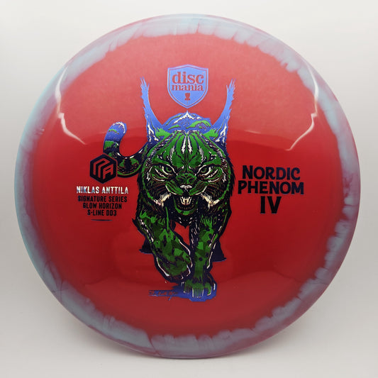 #14548 173g Red / Blue, Niklas Anttila Signature Series Glow Horizon S-Line Nordic Phenom 4