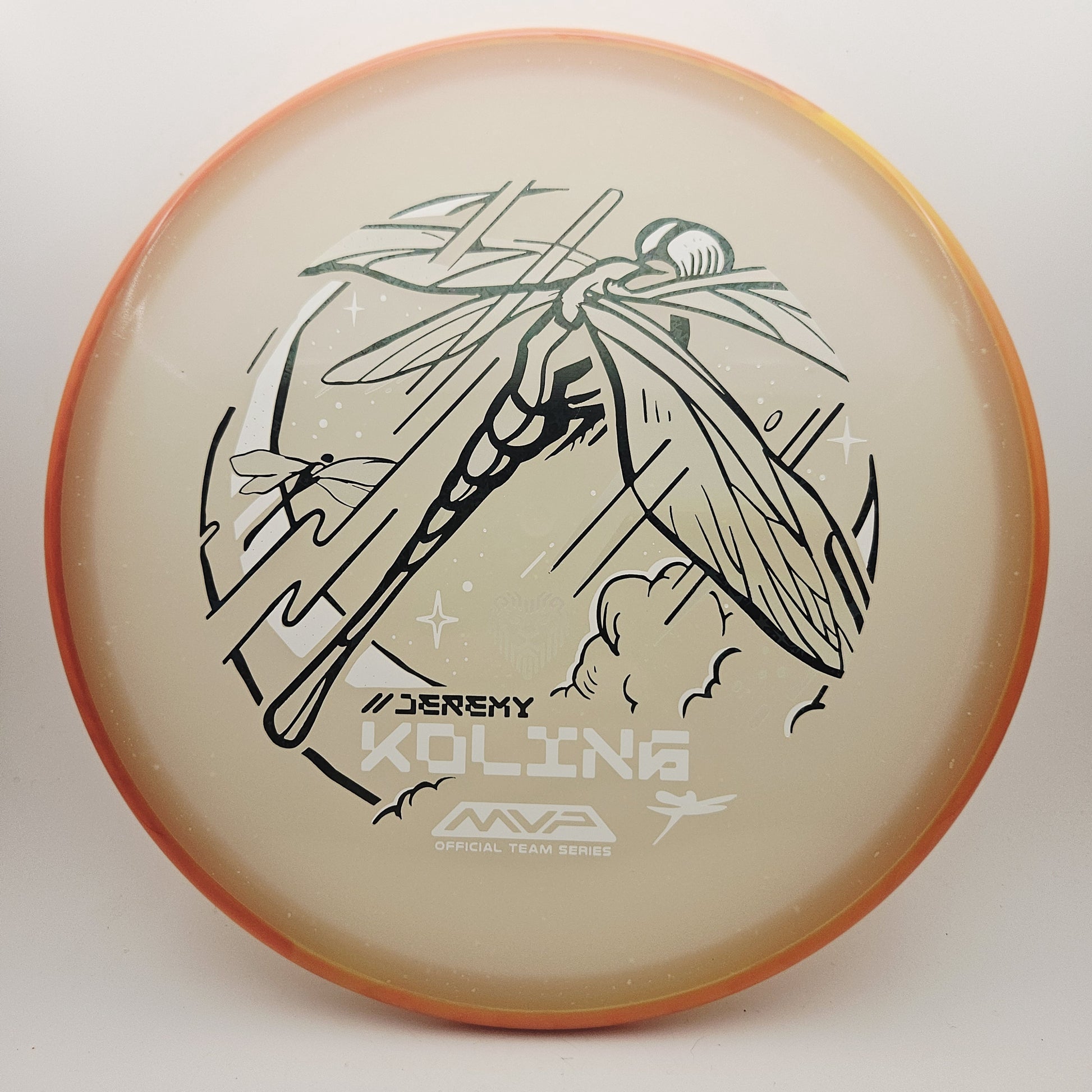 #16330 174g Orange / Blue Glow, Jeremy Koling Tour Series Particle Eclipse Tempo